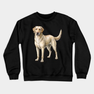 Adorable Labrador Retriever Dog Breed Crewneck Sweatshirt